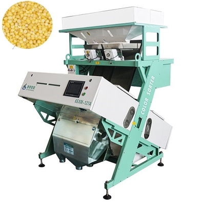 Máquina classificadora de cores de café de grão de bico pequeno totalmente automática