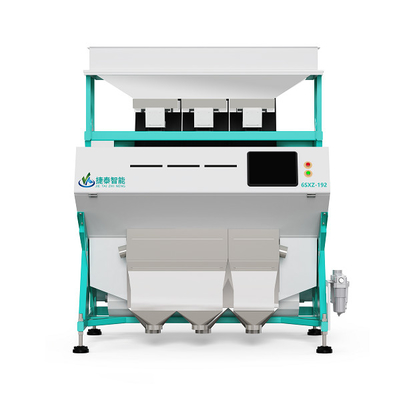 Câmera Mini Multifunction Color Sorting Machine do RGB de 3 rampas para amendoins