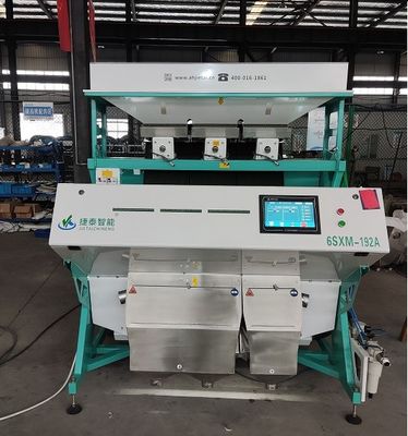 Rampas vermelhas amarelas pretas brancas do classificador 3 da cor do arroz de Brown 192 canais