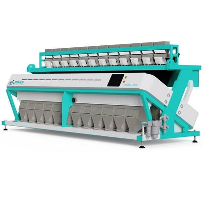 Rampas grosseiras inteligentes da máquina 12 do classificador da cor do trigo do milho dos cereais do CCD