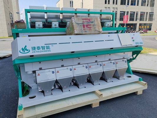 Classificador 6SXZ-384A da cor dos cereais da grão do arroz da câmera do CCD