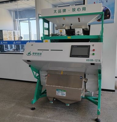 1.6 - 3,0 T/H Máquina de classificação de cores de arroz amarelo inteligente para uso doméstico