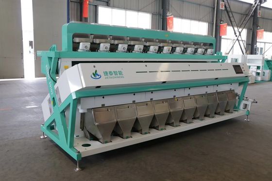 Máquina de classificação de trigo e milho de alta precisão 10 calhas 6kwh