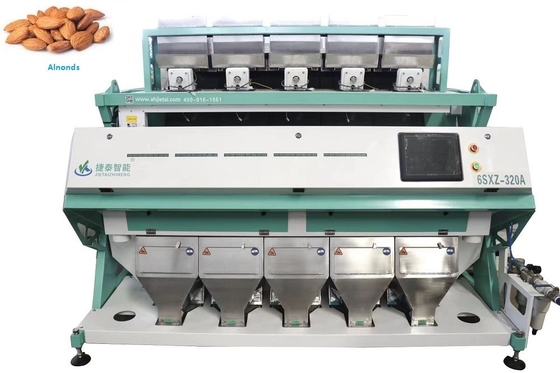 Câmera CCD Noz Kernel Nuts Classificador de Cores Máquina Classificadora de Grãos