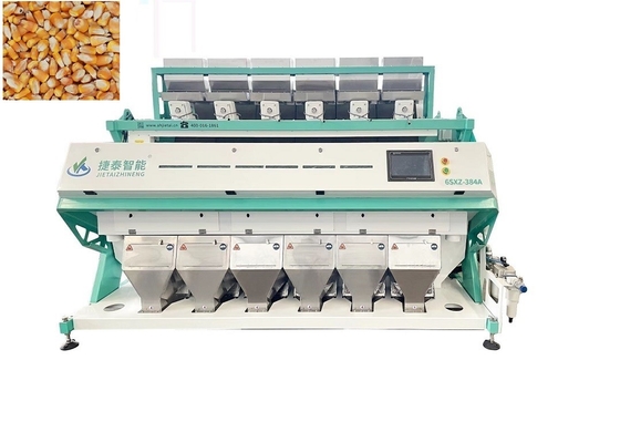 Classificadora de cores de milho com 6 canais vibratórios Máquina de classificação de cores de caju