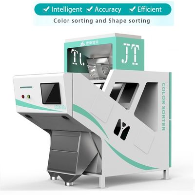 Equipamento classificador de cor de milho CCD PLC para mini classificação de arroz