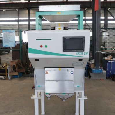 Máquina classificadora de cores de chá de gergelim CCD RGB com detecção fotoelétrica