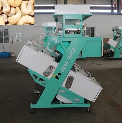 Máquina classificadora de cor de caju de espectro multiuso para linha de produção de processamento de nozes