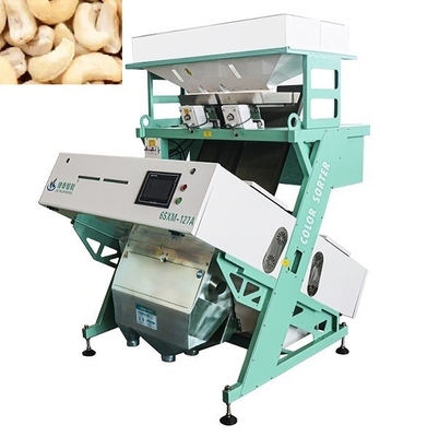 Máquina classificadora de cor de caju de espectro multiuso para linha de produção de processamento de nozes