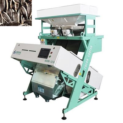 Máquina classificadora de cores de sementes de girassol de metal agrícola de alta velocidade 50 HZ