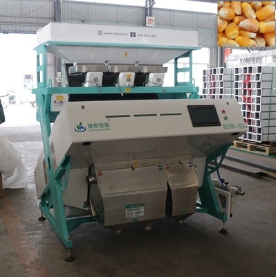 Mini máquina classificadora de cores anti-quebra para classificação de noz-pecã gergelim branco