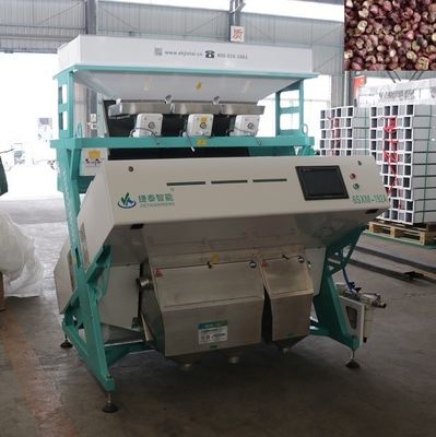 Classificador de cores de temperos laranja de grão de arroz de alta precisão para pimenta