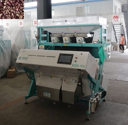 Classificador de cores de temperos laranja de grão de arroz de alta precisão para pimenta