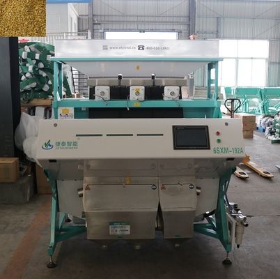 Classificador de cores de cereais de matéria-prima Equipamento eletrônico classificador de cores
