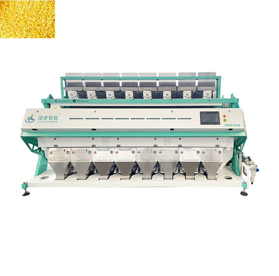Máquina classificadora automática de cores CCD de castanha de caju colorida para classificação de amendoim