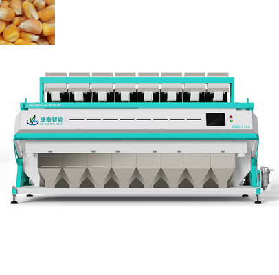 Máquina de classificação automática completa do milho das rampas do CCD 8 para processar a grão
