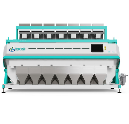 7 máquina do classificador da cor do arroz das rampas 448Channels para a linha uso do processamento do arroz