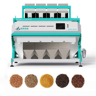 Máquina de triagem de arroz de 256 canais para processamento de arroz de alta eficiência