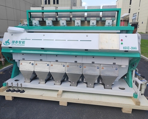 Máquina de separação de cores CCD de alta precisão para triagem de cores de amendoim 4-8T/H
