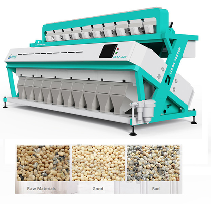 Máquina de triagem de cor de soja de alta produção Máquina de separação de soja